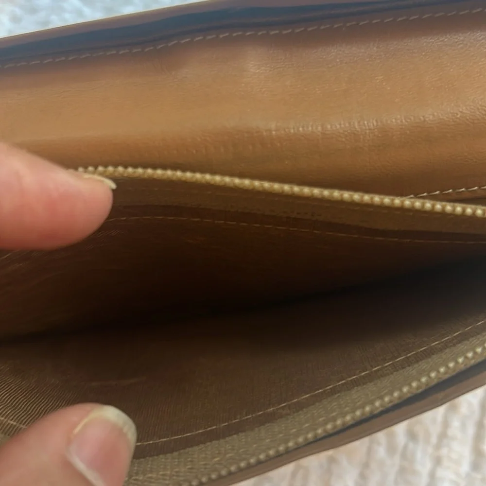 Celine, long wallet macadam beige - Picture 5 of 16